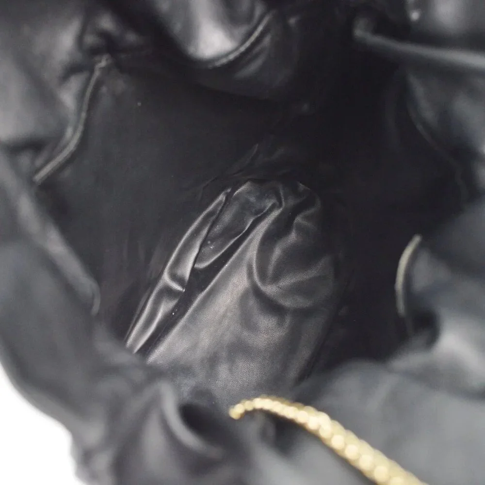 Celine Black Drawstring Shoulder Bag M07 NQ04681 - Picture 6 of 12